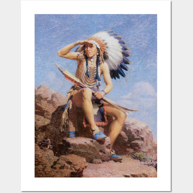 The Scout by William Robinson Leigh Wall Art by MasterpieceCafe